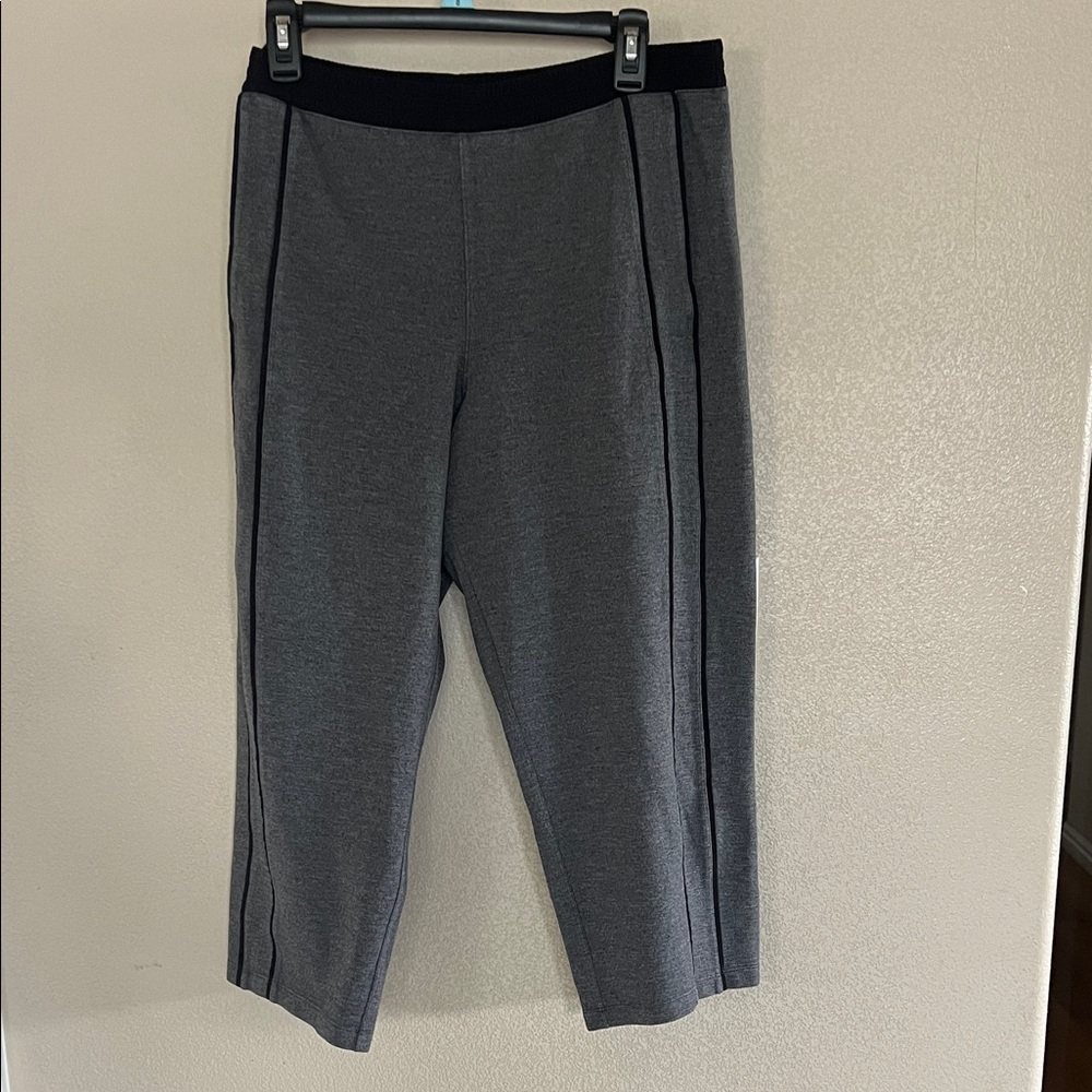Lululemon Athletica Gray Pants with Black Accents